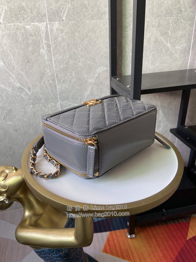 Chanel女包 香奈兒專櫃最新款化妝包 Chanel手提肩背斜挎包 S2179  djc4066
